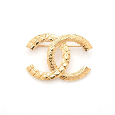 シャネル CHANEL ブローチ コサージュ ゴールド ココマーク ロゴ