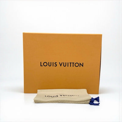 ルイヴィトン LOUIS VUITTON ネオランアウェイライン スニーカー 靴 シューズ デニム レザー ブルー ブラウン ホワイト ゴールド モノグラム インヒール 未使用