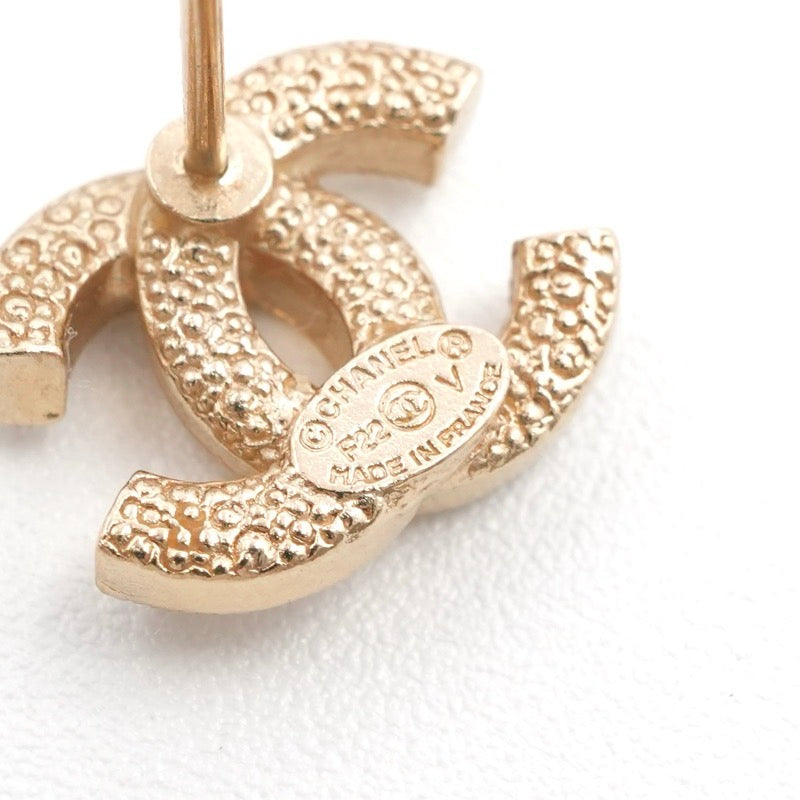 シャネル CHANEL ピアス イヤリング ゴールド ココマーク ラインストーン
