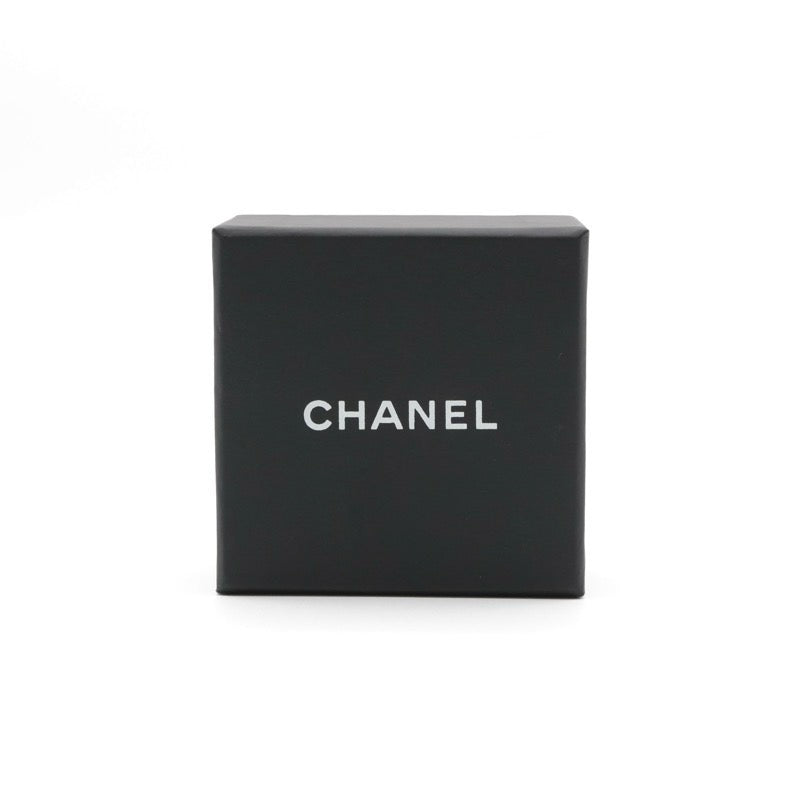 シャネル CHANEL ピアス イヤリング シルバー ブラック ココマーク ラインストーン