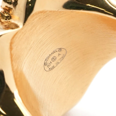 シャネル CHANEL リング 指輪 ゴールド ココマーク ハート マトラッセ ラインストーン