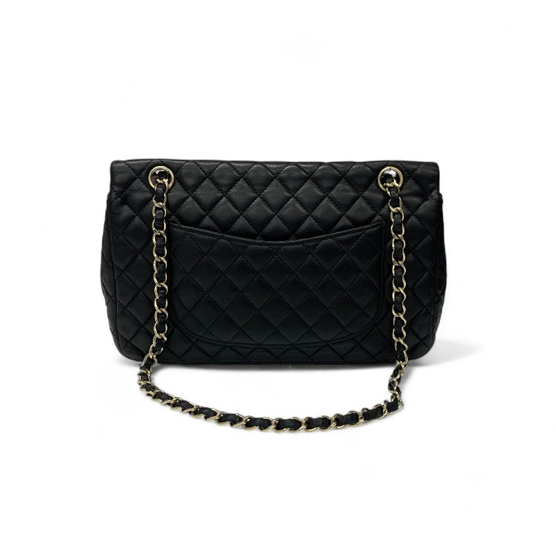 シャネル CHANEL バッグ ショルダーバッグ ブラック ゴールド ココマーク マトラッセ シングルフラップ ダブルチェーン ハート チャーム