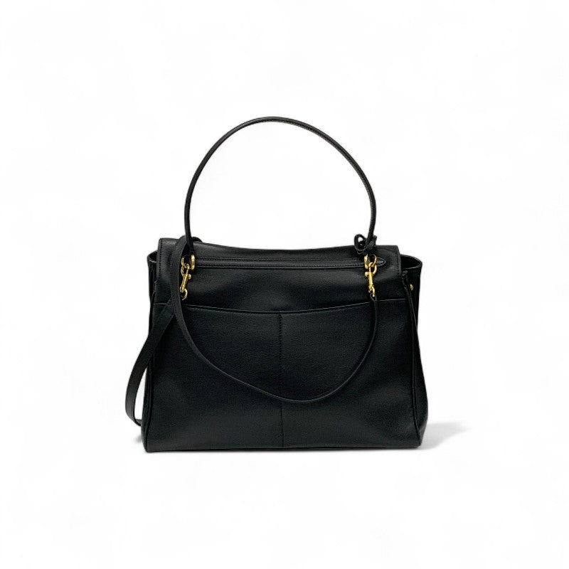 バレンシアガ BALENCIAGA バッグ ショルダーバッグ ブラック ゴールド Rodeo ハンドバッグ ミディアム レザー 2way