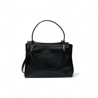 バレンシアガ BALENCIAGA バッグ ショルダーバッグ ブラック ゴールド Rodeo ハンドバッグ ミディアム レザー 2way