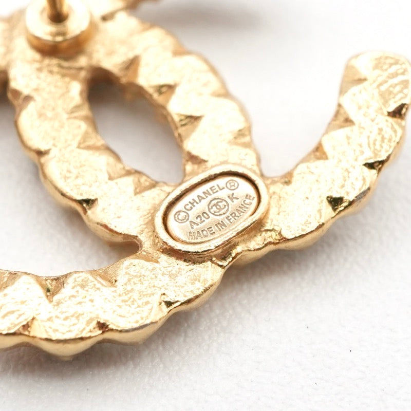 シャネル CHANEL ピアス イヤリング ゴールド ココマーク ラインストーン