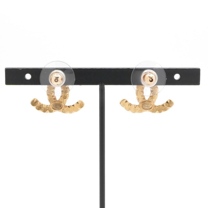 シャネル CHANEL ピアス イヤリング ゴールド ココマーク ラインストーン