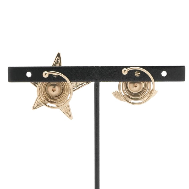 シャネル CHANEL ヘアアクセサリー ゴールド ココマーク スター ライン