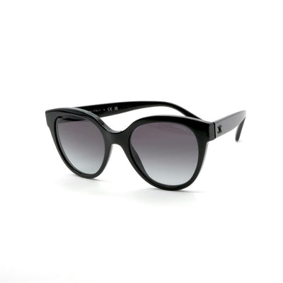 シャネル CHANEL サングラス ブラック グリーン ココマーク ロゴ アイウェア