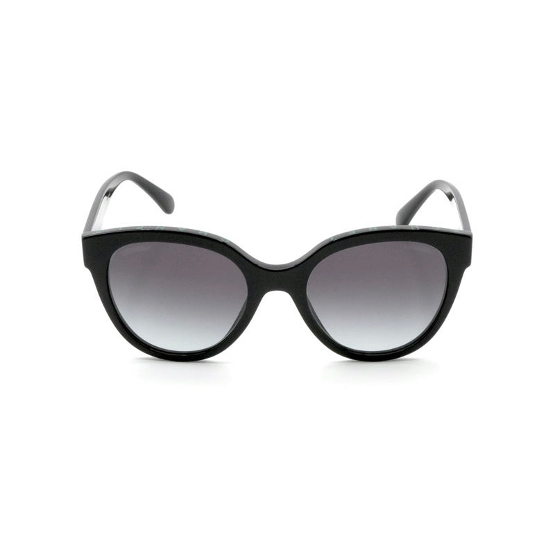 シャネル CHANEL サングラス ブラック グリーン ココマーク ロゴ アイウェア
