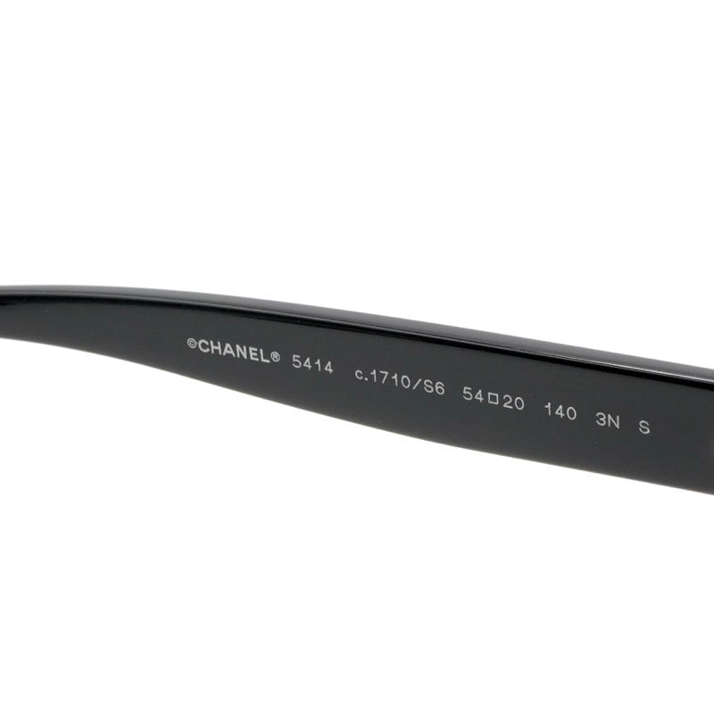 シャネル CHANEL サングラス ブラック グリーン ココマーク ロゴ アイウェア