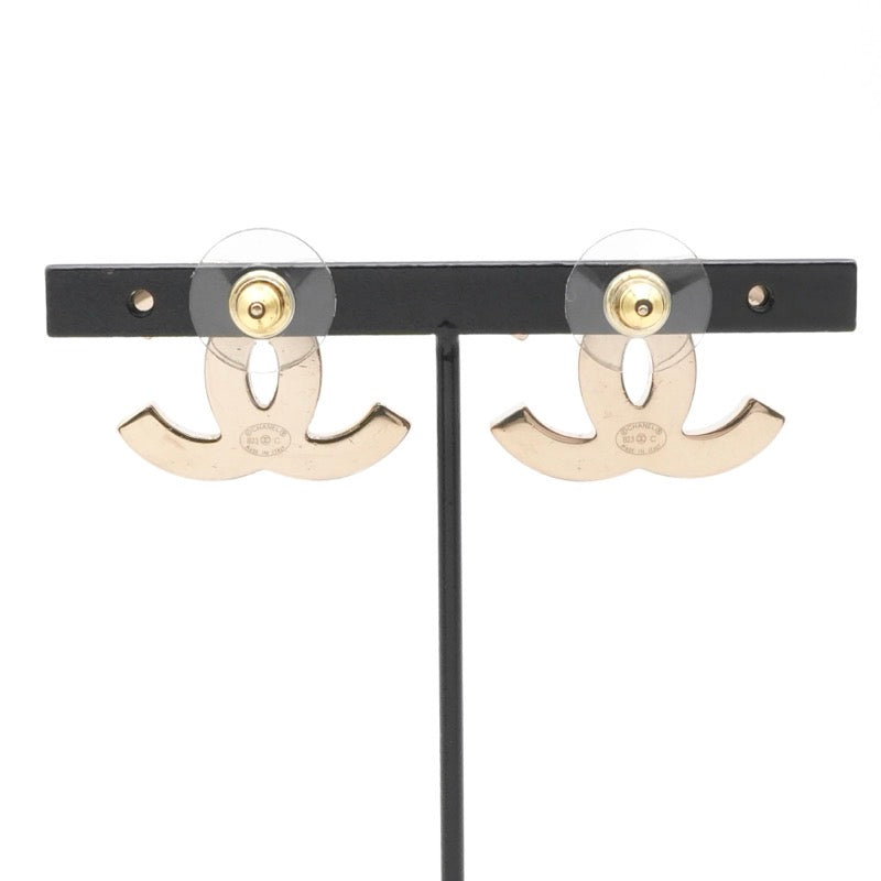 シャネル CHANEL ピアス イヤリング ゴールド ピンク ブラック ココマーク