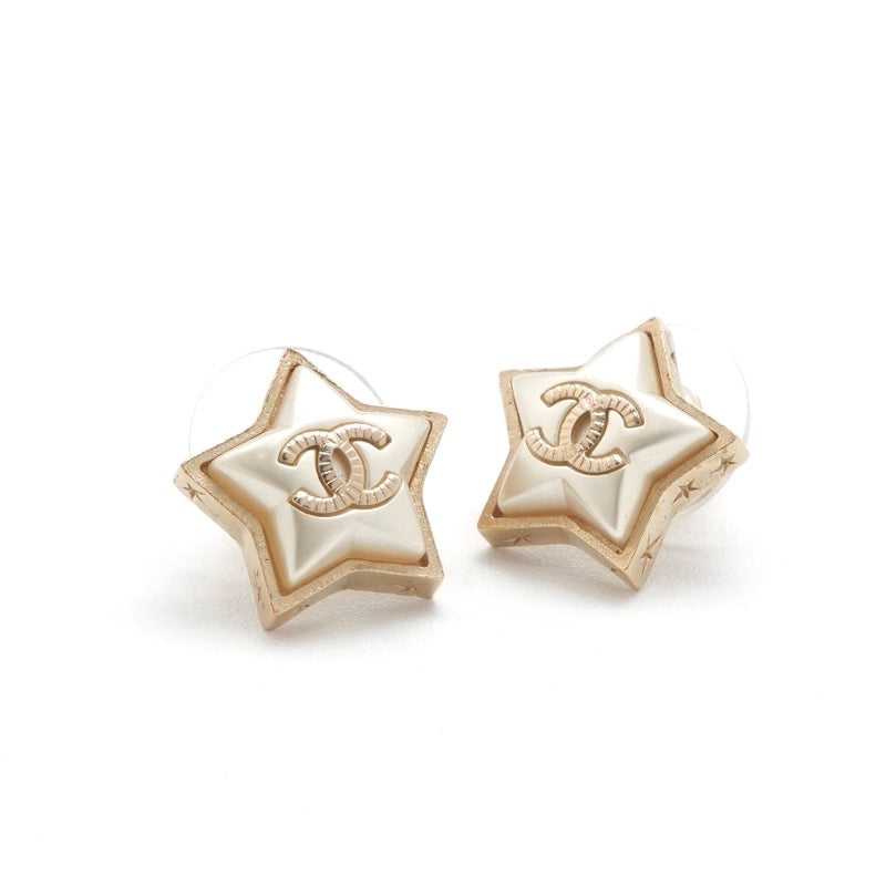 シャネル CHANEL ピアス イヤリング ゴールド ココマーク スター