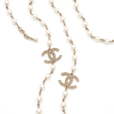 シャネル CHANEL ネックレス ペンダント チョーカー ゴールド ココマーク ロングネックレス