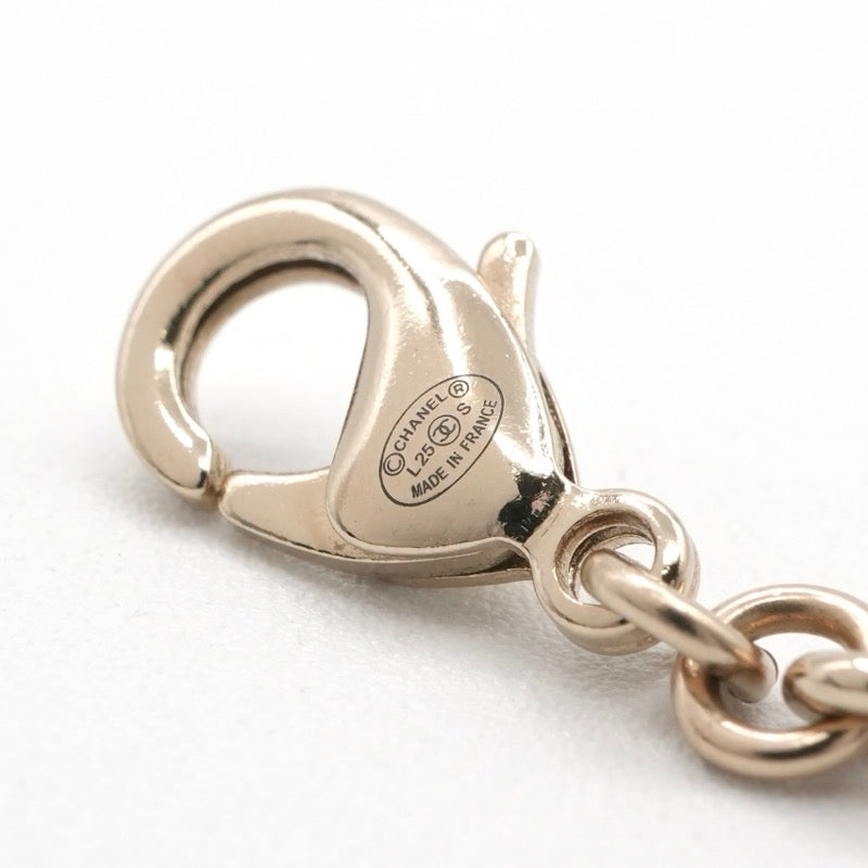 シャネル CHANEL ネックレス ペンダント チョーカー ゴールド ココマーク ラインストーン