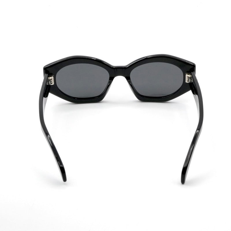 セリーヌ CELINE サングラス ブラック シルバー ロゴ アイウェア ユニセックス