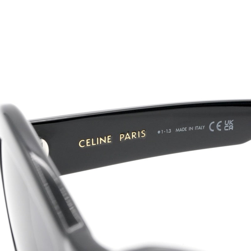 セリーヌ CELINE サングラス ブラック シルバー ロゴ アイウェア ユニセックス