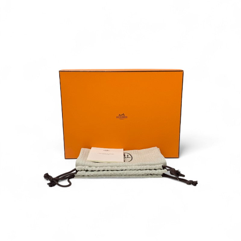 エルメス HERMES シプレ サンダル 靴 シューズ レザー グレージュ 未使用 ベルクロ ストラップ フラット