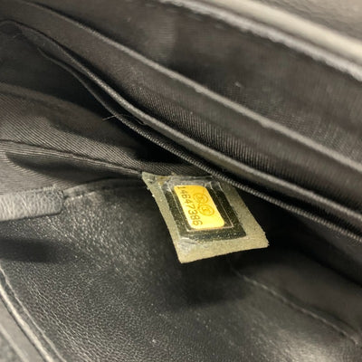 シャネル CHANEL バッグ ショルダーバッグ レザー ブラック シルバー ココマーク チェーンショルダーバッグ チェーンウォレット