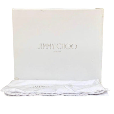 ジミーチュウ JIMMY CHOO ダイヤモンド スニーカー 靴 シューズ スワロフスキー シルバー クリスタル 未使用 ロゴ