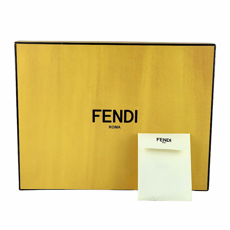 フェンディ FENDI ブーツ ショートブーツ 靴 シューズ ファブリック サテン ブラック 黒 未使用 ニット メッシュ ミドルブーツ