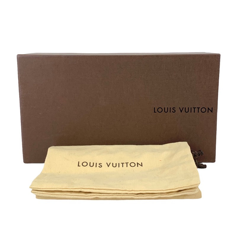 ルイヴィトン LOUIS VUITTON モノグラム スニーカー 靴 シューズ デニム レザー ベージュ ピンク系 未使用 キッズ