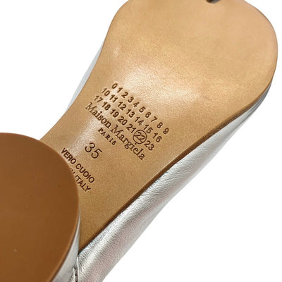 メゾンマルジェラ Maison Margiela ブーツ ショートブーツ 靴 シューズ レザー シルバー 未使用 足袋