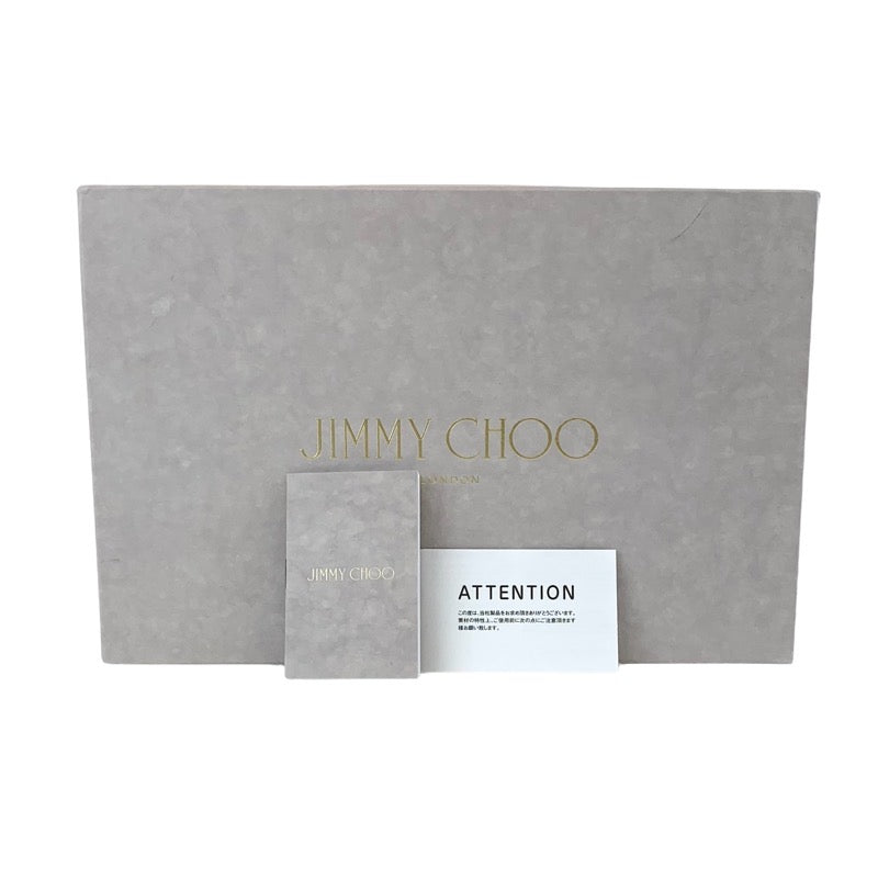 未使用 ジミーチュウ JIMMY CHOO パンプス 靴 シューズ スエード ネイビー