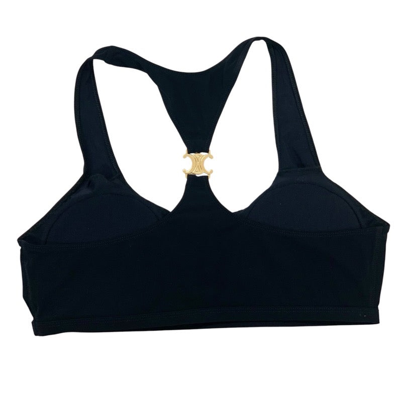 セリーヌ CELINE ブラック ゴールド トリオンフ 水着 ビキニ セパレート