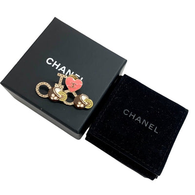 シャネル CHANEL ブローチ コサージュ ゴールド ココマーク COCO アイコン