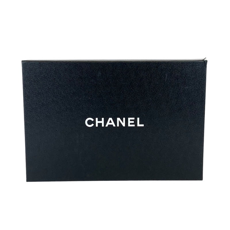 未使用 シャネル CHANEL フラットシューズ スター ビジュー ラインストーン スエード ピンクベージュ