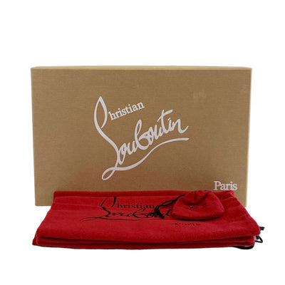 未使用 クリスチャンルブタン Christian Louboutin パンプス 靴 シューズ グリッター ピンク