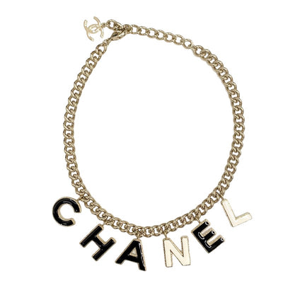 シャネル CHANEL ネックレス ペンダント チョーカー ゴールド ココマーク ロゴ