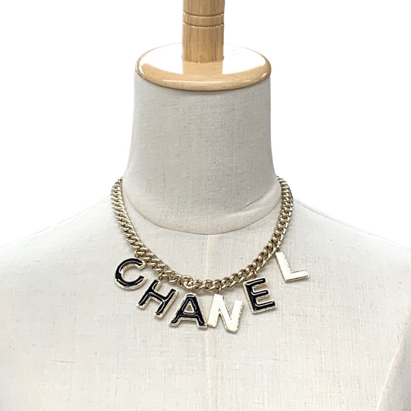 シャネル CHANEL ネックレス ペンダント チョーカー ゴールド ココマーク ロゴ