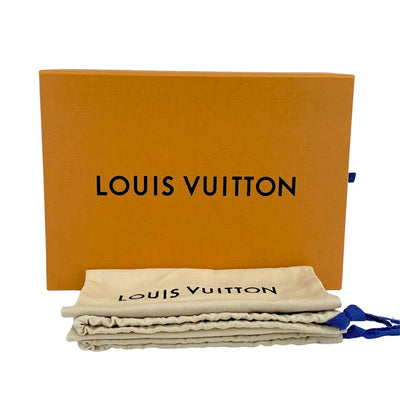 ルイヴィトン LOUIS VUITTON オルセーライン ローファー 革靴 靴 シューズ レザー ブラック 黒 ゴールド 未使用 LV金具 チェーン