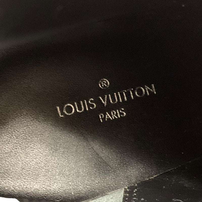 ルイヴィトン LOUIS VUITTON スタートレイルライン ブーツ ショートブーツ 靴 シューズ レザー ブラック ブラウン モノグラム アンクルブーツ