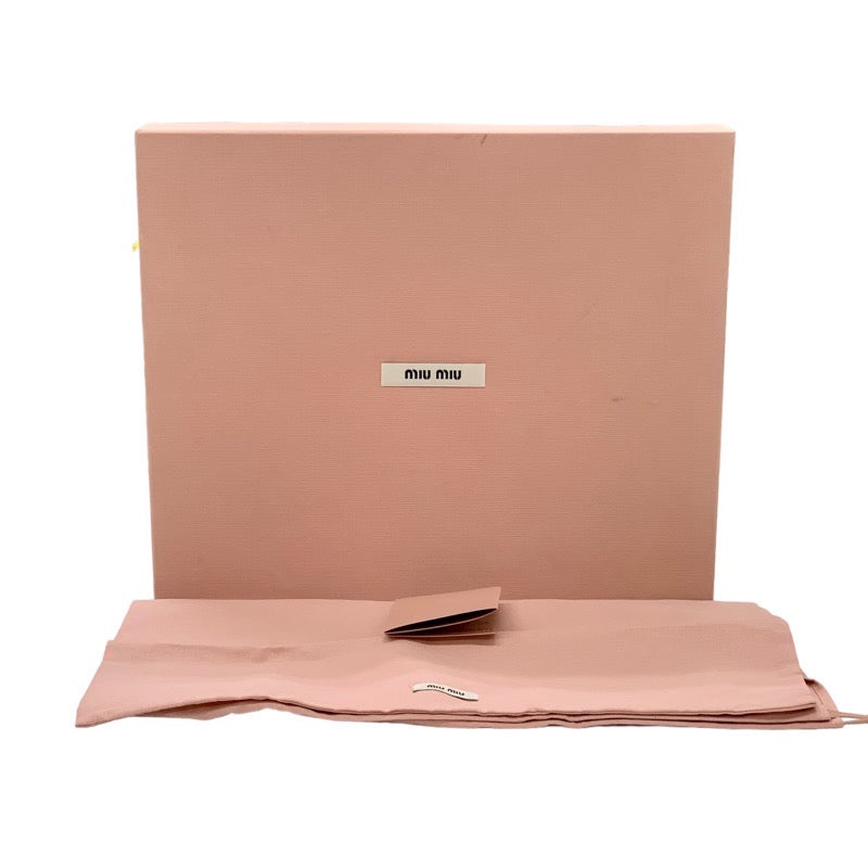 ミュウミュウ MIUMIU ローファー 革靴 靴 シューズ パテント