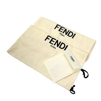 フェンディ FENDI スニーカー 靴 シューズ レザー ホワイト ブラック ジョシュアヴィーダス ロゴ