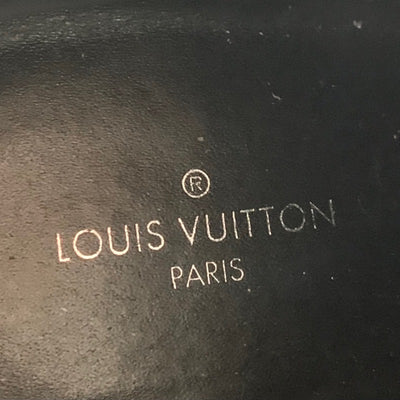 ルイヴィトン LOUIS VUITTON スタートレイルライン モノグラム ショートブーツ アンクルブーツ レースアップ レザー ブラック ブラウン