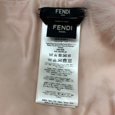 フェンディ FENDI ストール マキシストール ファー ケース ベルト