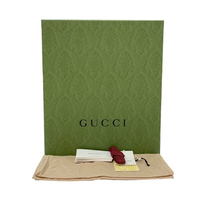 未使用 グッチ GUCCI ブーツ ショートブーツ ムートンブーツ 靴 シューズ ホースビット GG柄 ファブリック ベージュ