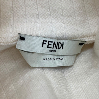 フェンディ FENDI トップス ホワイト タートルネック ニット