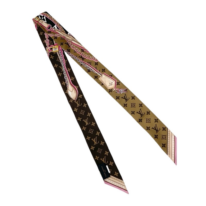 LOUIS VUITTON Bando BB Ultimate Hair Accessories Multicolor Monogram Scarf Hair Accessories Twilly