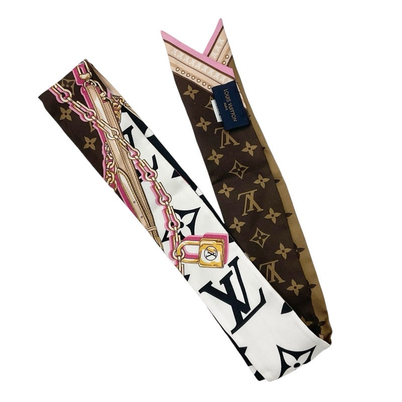 LOUIS VUITTON Bando BB Ultimate Hair Accessories Multicolor Monogram Scarf Hair Accessories Twilly