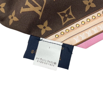 LOUIS VUITTON Bando BB Ultimate Hair Accessories Multicolor Monogram Scarf Hair Accessories Twilly