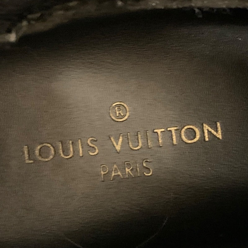 ルイヴィトン LOUIS VUITTON ブラックハートライン スニーカー 靴 シューズ ブラック ソックススニーカー ワッペン ニット