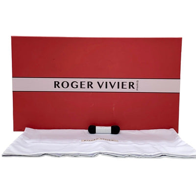 ロジェヴィヴィエ Roger Vivier ウォーキーヴィヴ ブーツ ロングブーツ 靴 シューズ ファブリック ブラック ストラスバックル ビジュー レースアップ