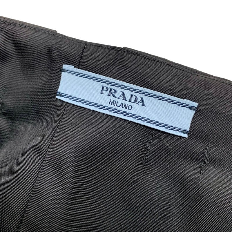 プラダ PRADA ボトムス ポリエステル ブラック 黒 スカート ベルト ポーチ RE NYLON