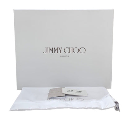 未使用 ジミーチュウ JIMMY CHOO DIAMOND スニーカー 靴 シューズ レザー パテント ホワイト