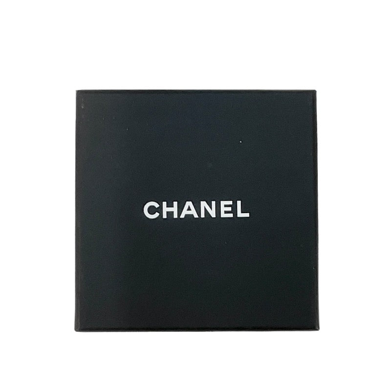 シャネル CHANEL ブローチ コサージュ ゴールド ココマーク ラインストーン チェーン