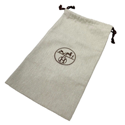 エルメス HERMES モカシン パリ ローファー フラットシューズ レザー ピンク シルバー 未使用 H金具